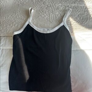 Black and White Women's Tank Top